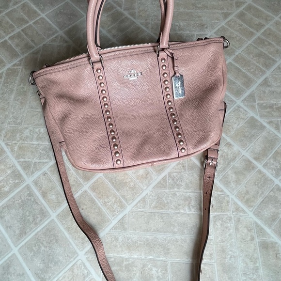 Coach Pink Shoulder Bag - Picture 2 of 6